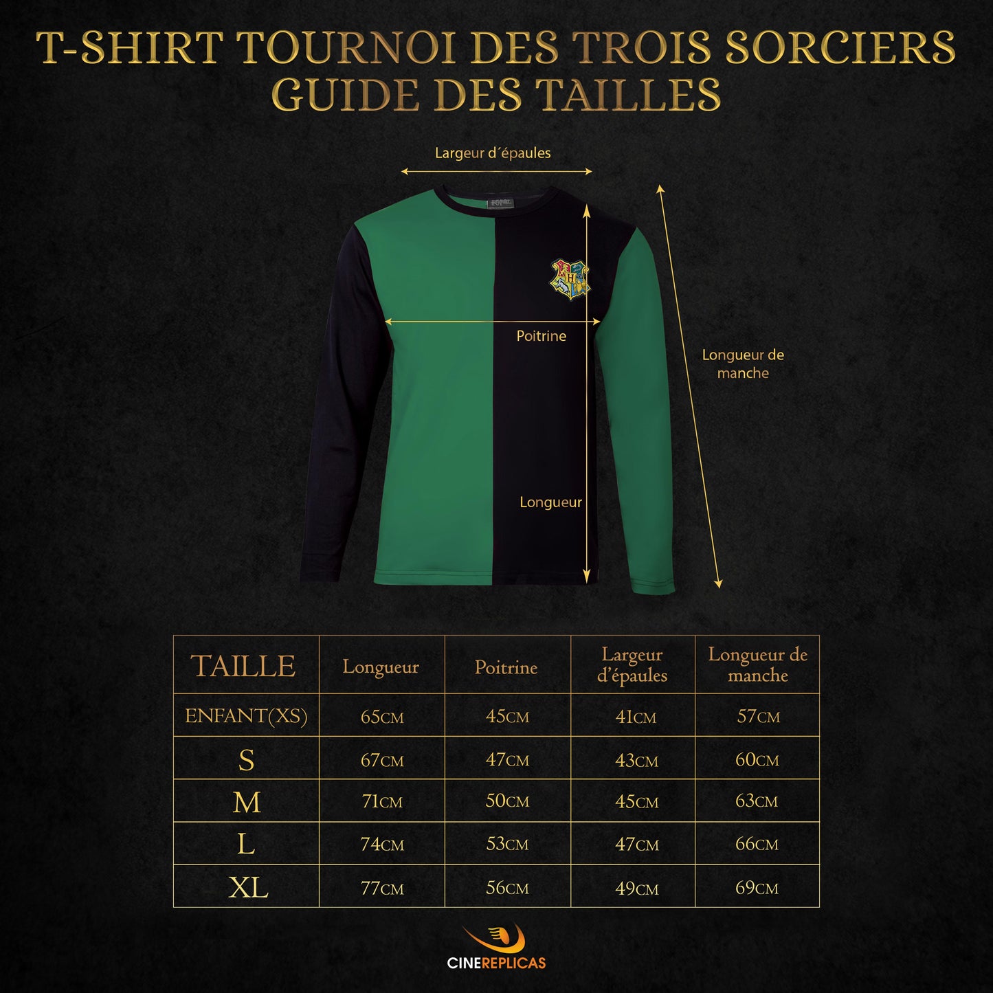 T-shirt "Tournoi des Trois Sorciers" Drago Malefoy