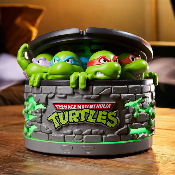 Elektrische etherische olie diffuser met Teenage Mutant Ninja Turtles thema