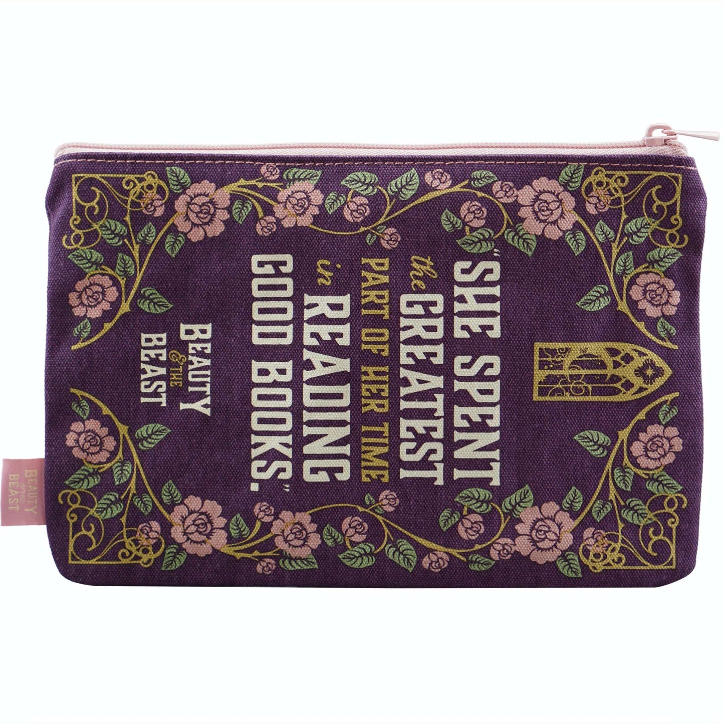 Beauty and the Beast Cotton Pouch – 16 cm x 24 cm