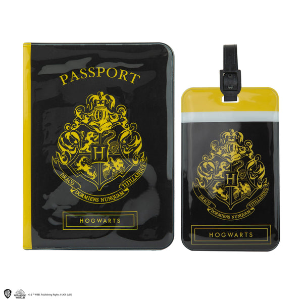 Étiquette à bagage & Couverture de passeport Poudlard