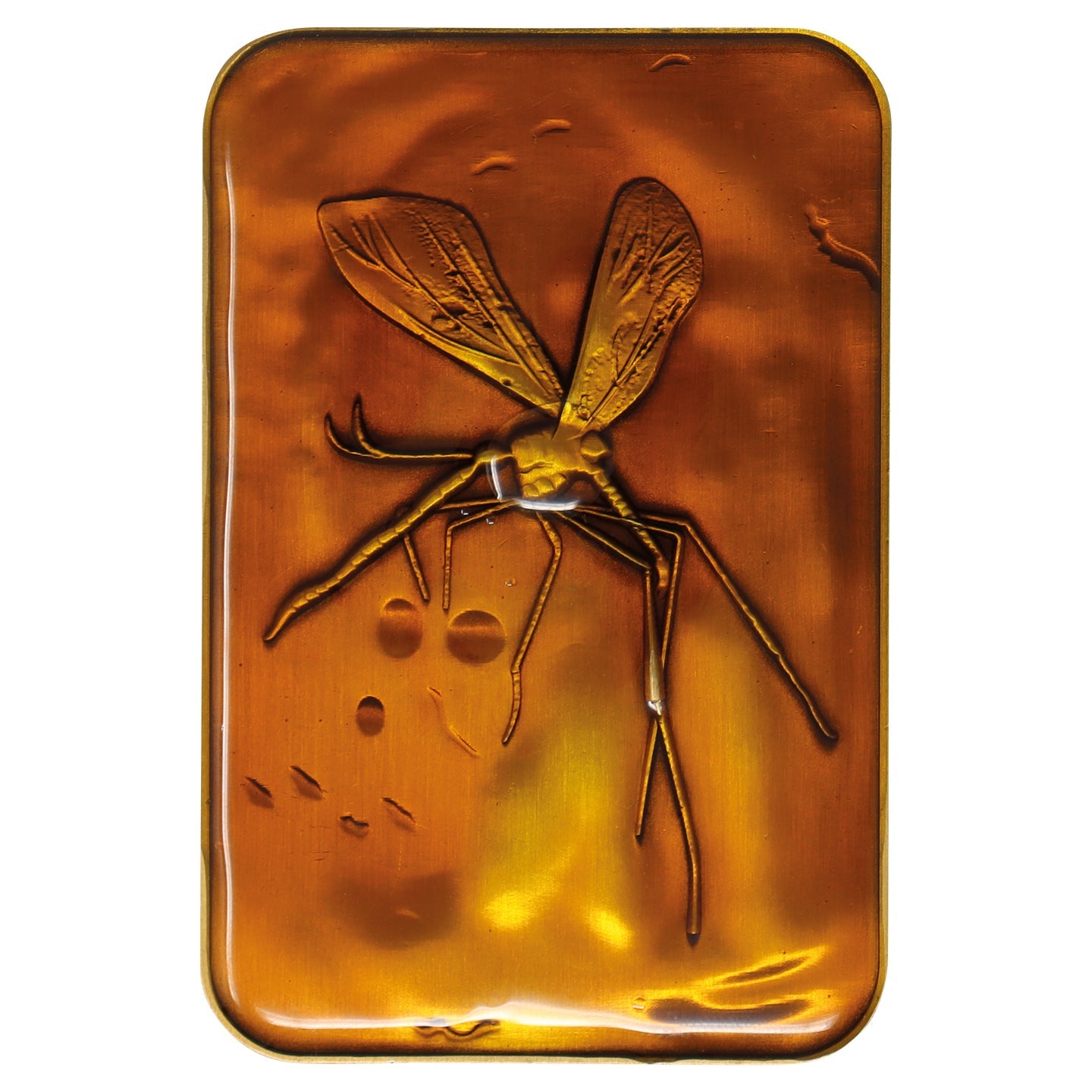 Jurassic Park verzamelbaar metalen staafje - Mug in Amber