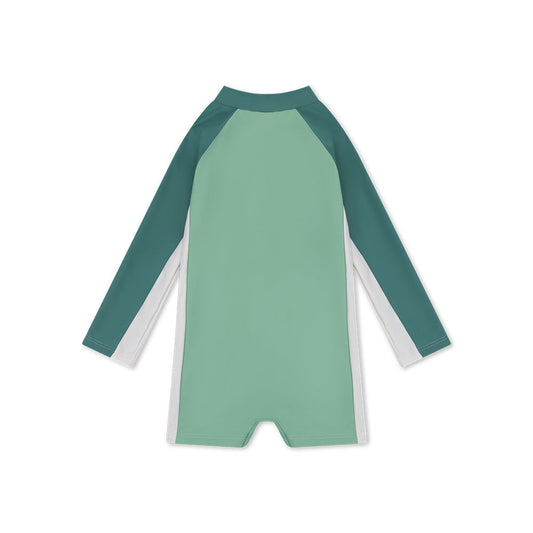 UV Swimsuit Boys - Green - Feeling Beachy