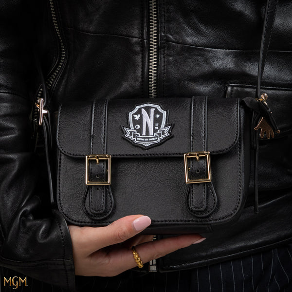 Nevermore Academy Black Satchel