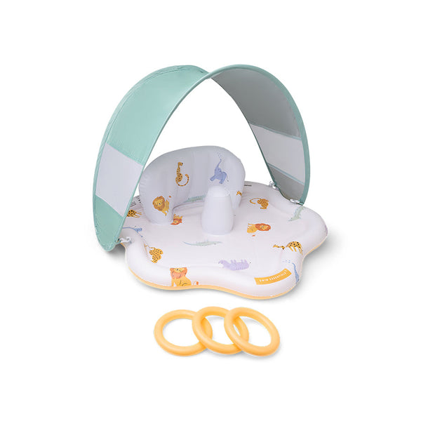 Baby Splash Mat - Multicolored - Wild Life - Ø 76 cm