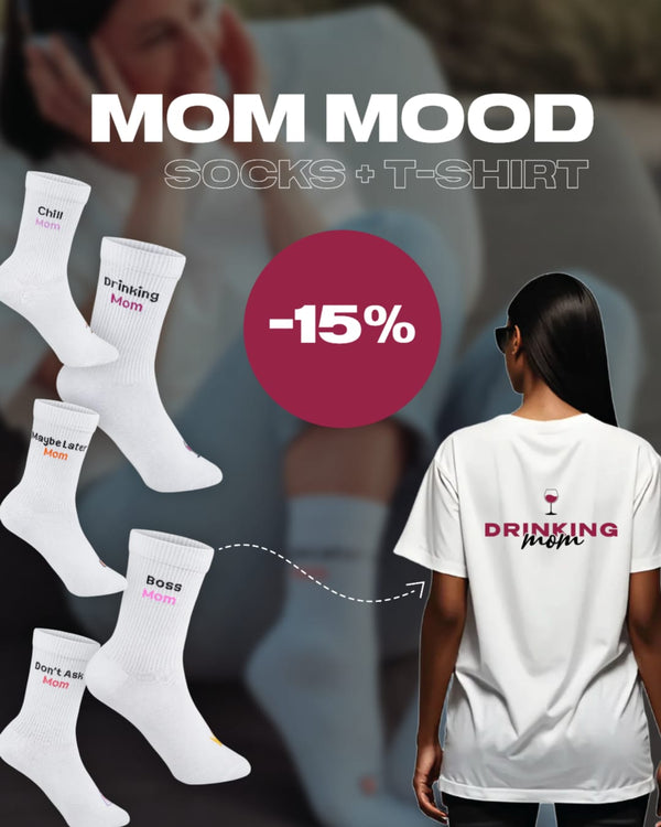 Mama verdient das Beste – T-Shirt & Socken Set