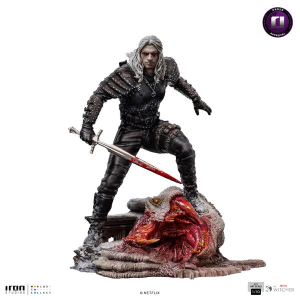 Statue Geralt of Rivia - The Witcher - BDS Art Scale 1/10