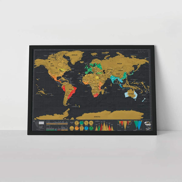 Scratch Map® Deluxe Travel