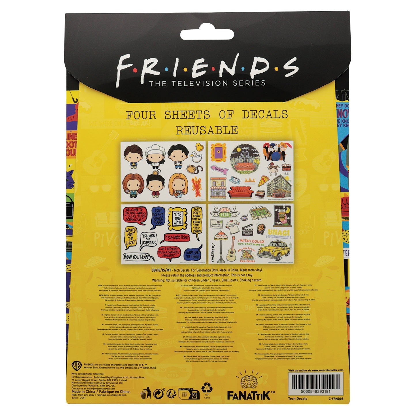 Stickers tech Friends