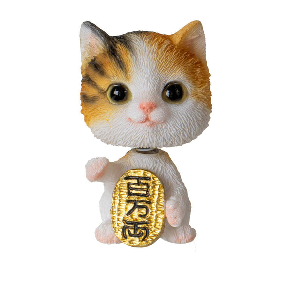 Figurine à Tête mobile Chat Chanceux