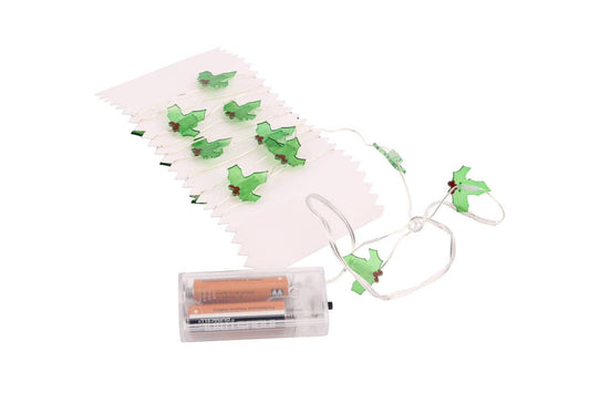 Festive string lights - Holly