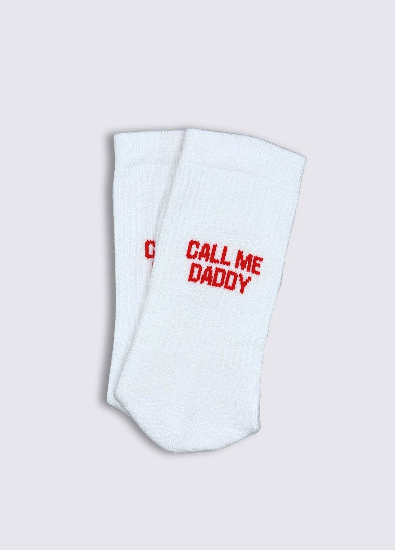 Chaussettes « Call me Daddy »