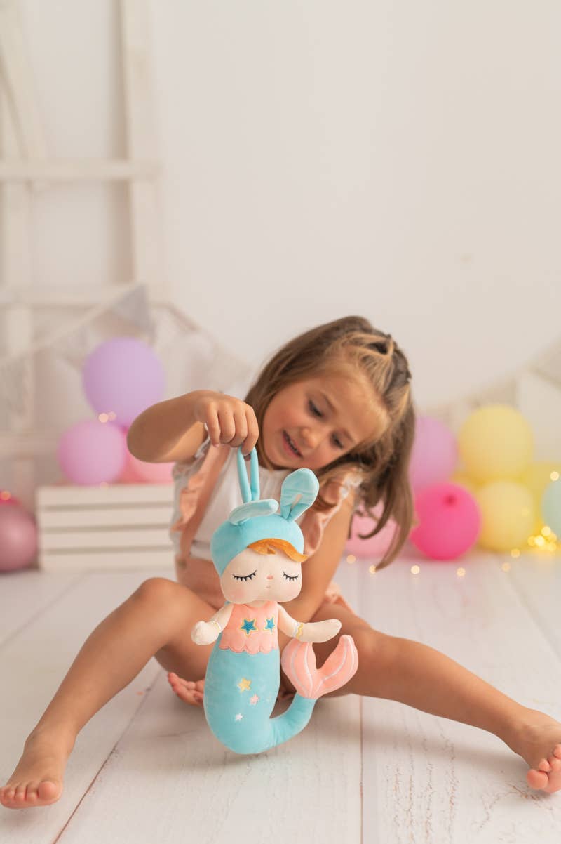 Lili the Fabric Mermaid Doll – Blue
