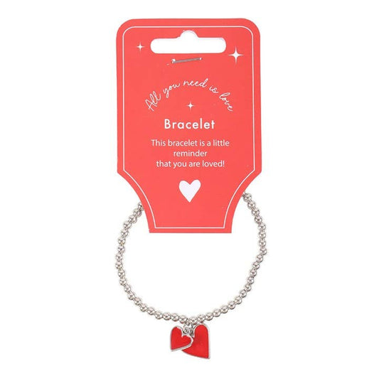 Valentine's Day Heart Bracelet