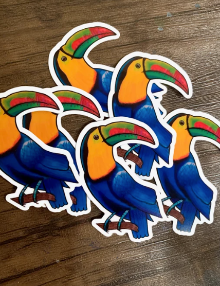 Toucan Sticker