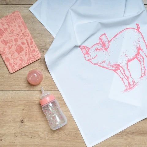 Roze Varkens Vaatdoek