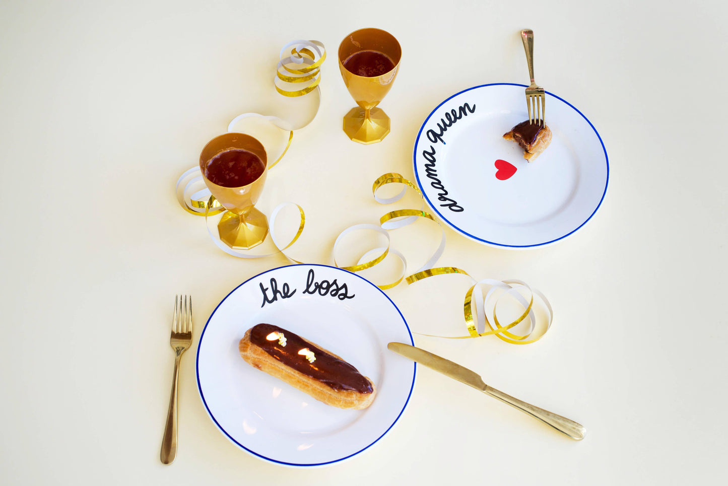 Assiette LA FAMILLE S'ÉCLATE - The Boss