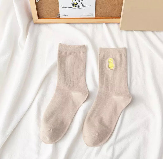 chaussettes petit poussin brode mrcol