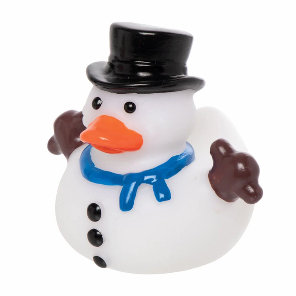 Mini Canard Bonhomme de Neige