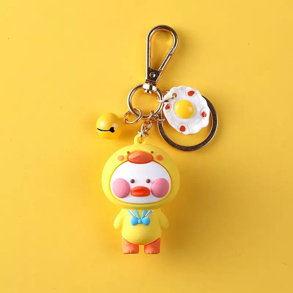 Grand Porte Clés Canard Lalafanfan Déguisé