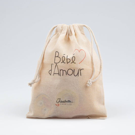 Gele badset met eendje "Baby Love"