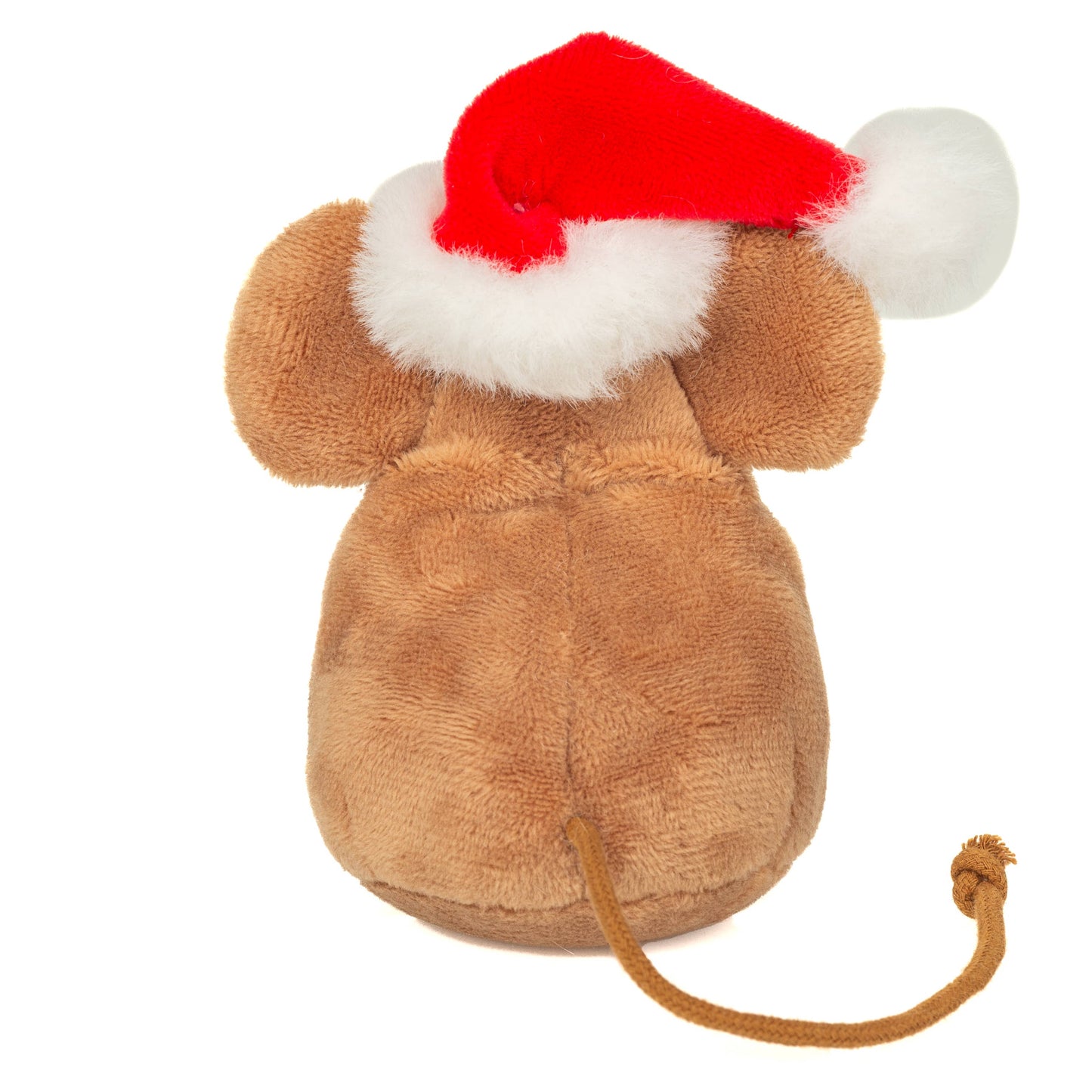 Peluche Souris de Noël avec biscuit