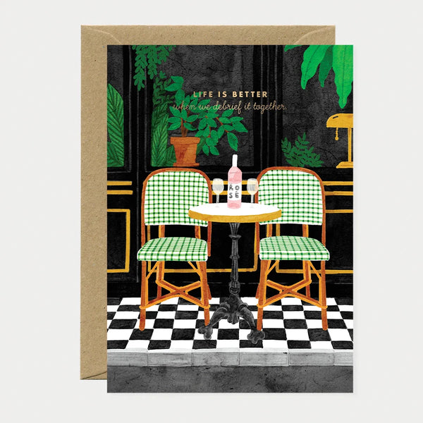 Life is better - debrief - Greeting card