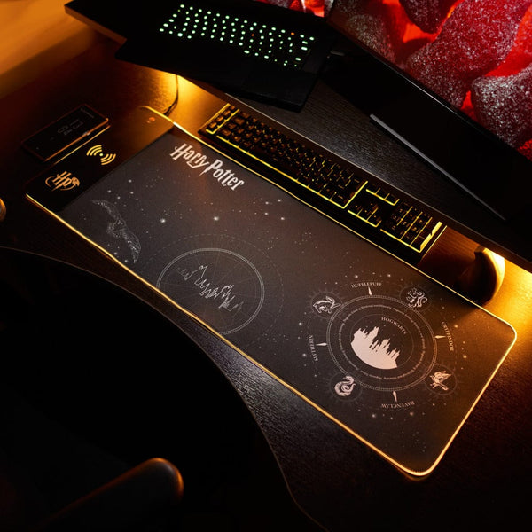 Gigantische Harry Potter speelmat en oplader voor mobiele telefoons