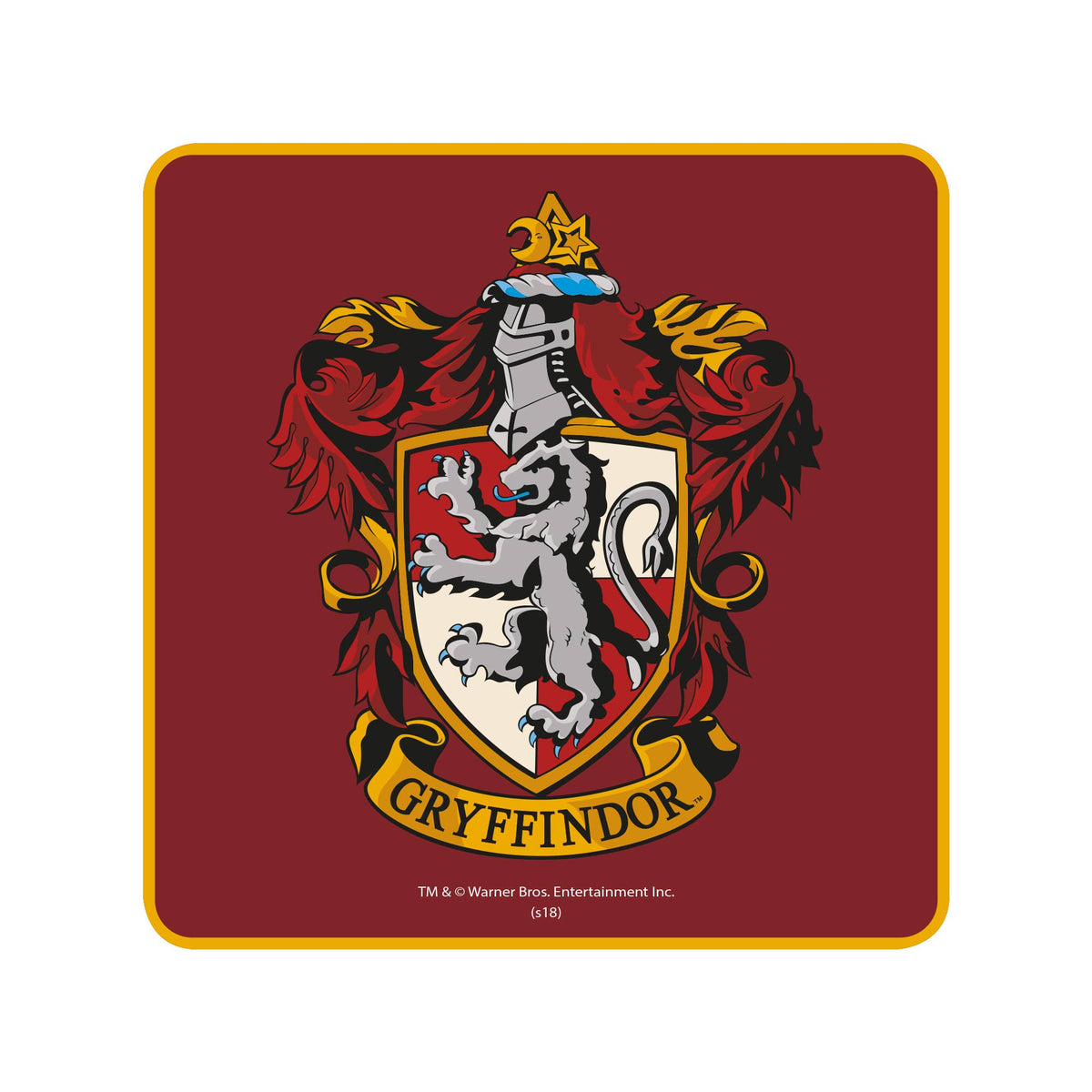 Sous-Verre Harry Potter - Gryffondor