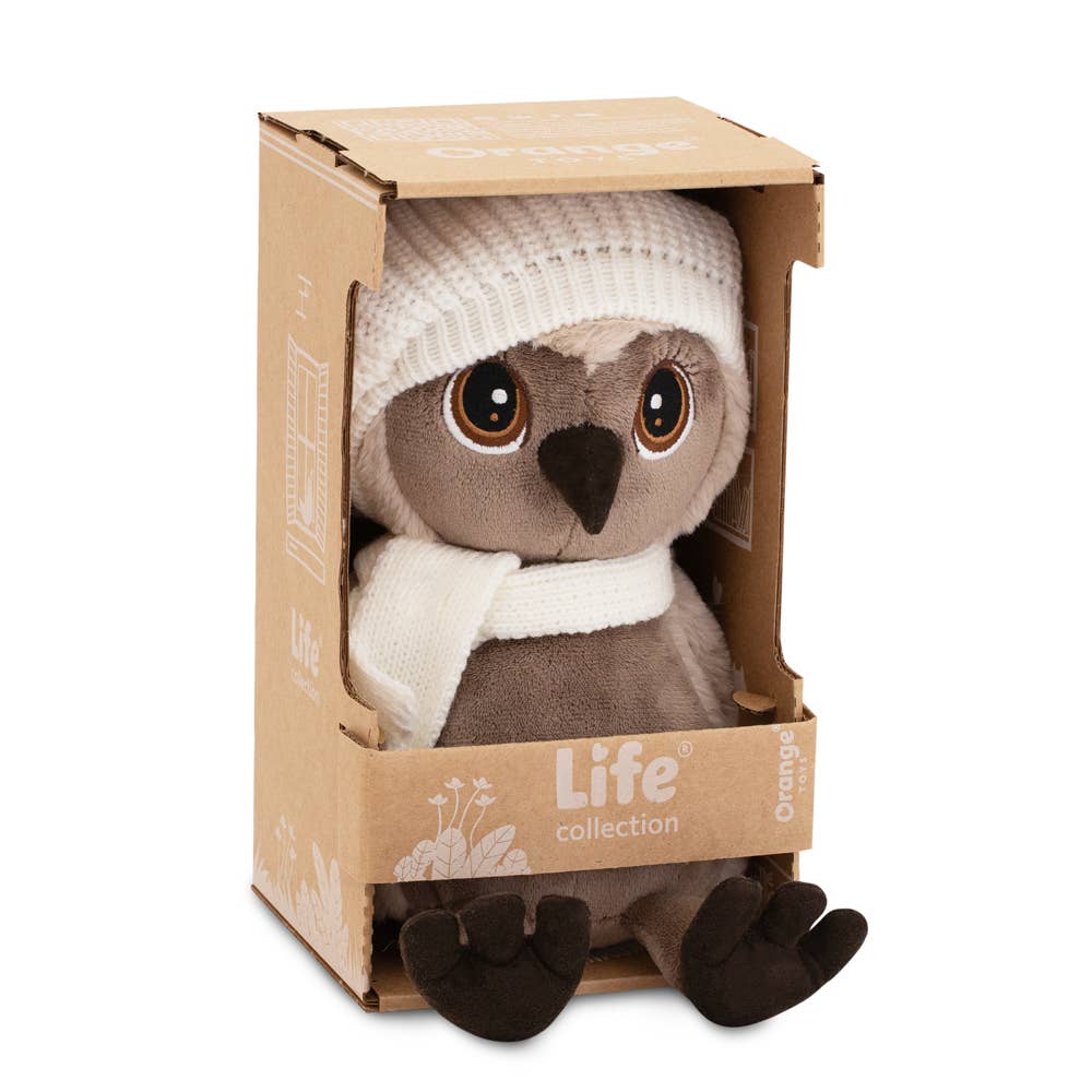 Peluche Sonya la chouette : Fashionista 20 cm