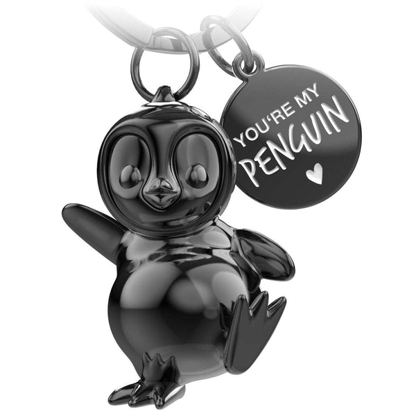 Pinguïn sleutelhanger "Jij bent mijn pinguïn" "Breezy"