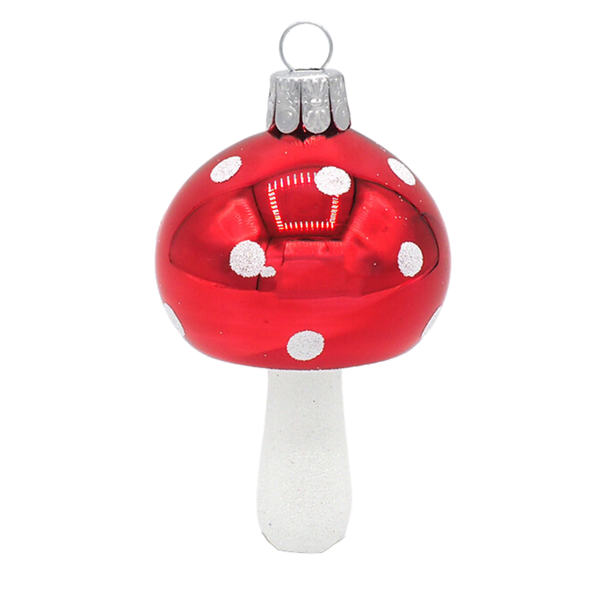 Paddenstoel kerstbal