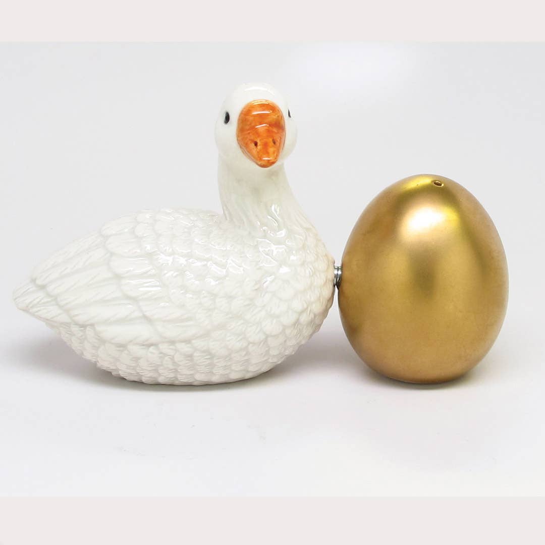 Zout en peper, gouden gans en ei