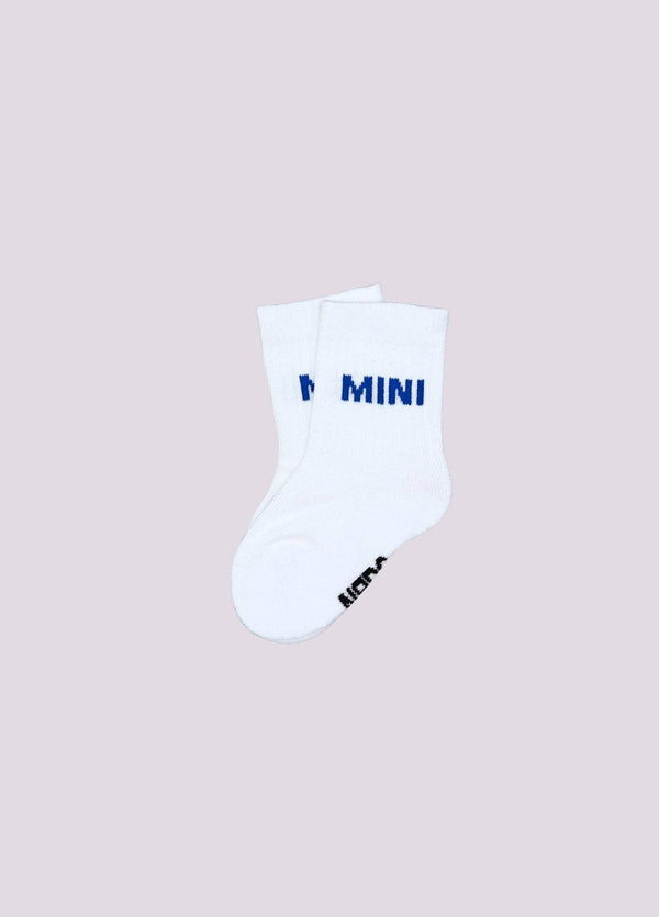 Chaussettes Bébé/Enfant « MINI » - Bleu