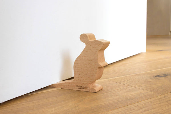 Mimi Muis Houten Deurstopper