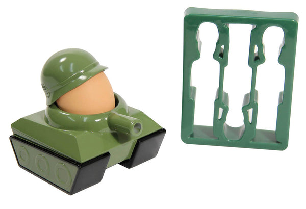Coquetier et coupe-pain tank « EggSplode »