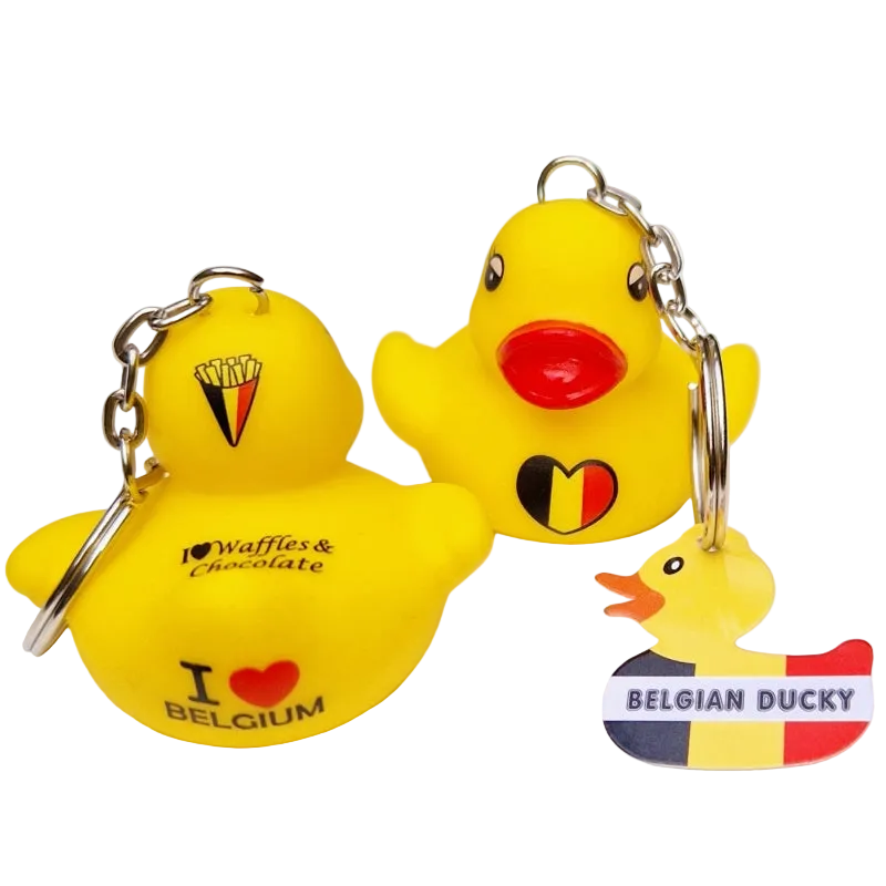 Duck keychain Belgium