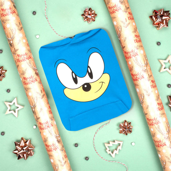 Sweat à capuche Sonic – THE HEDGEHOG Boys – 100% Cotton Hooded