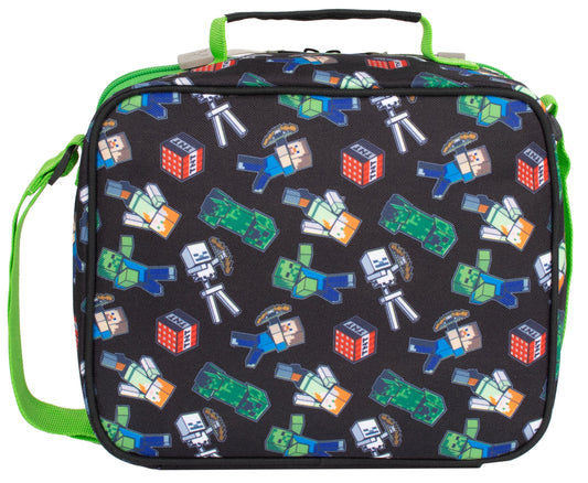 MINECRAFT Personalized Lunch Bag - Minecraft World