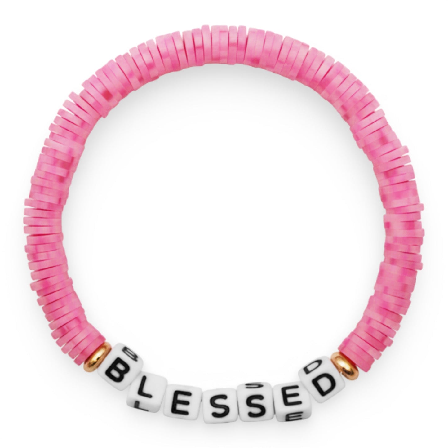 Bracelet Amitié Swifties BLESSED - Rose
