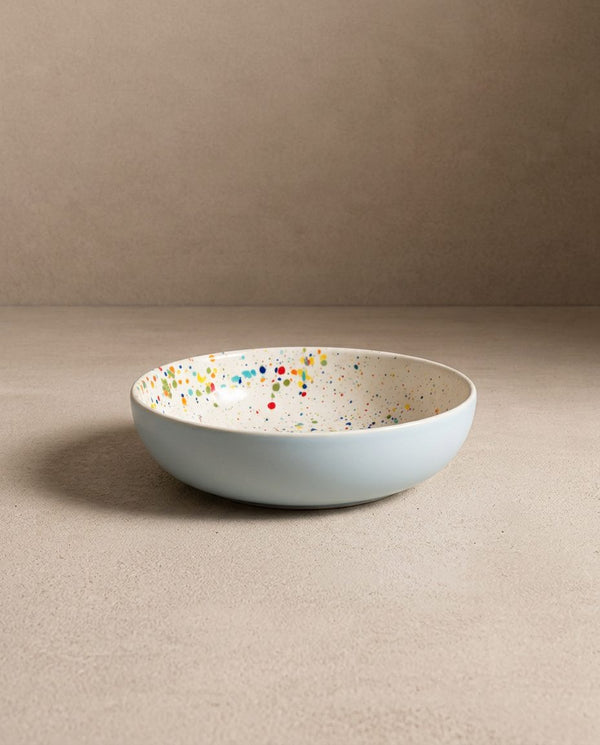 Breeze Party In Stoneware Pasta Plate 21cm Blue