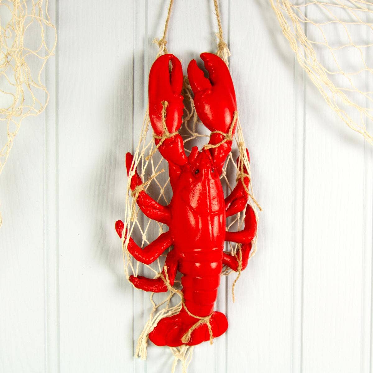 Lobster in a Net Wall Decoration