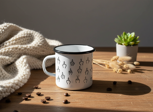 Enamel Mug - F*&k You