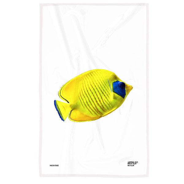 Vaatdoek met gemaskerde vlindervis