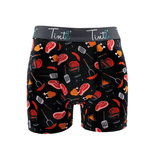 Boxershorts met barbecuepatroon