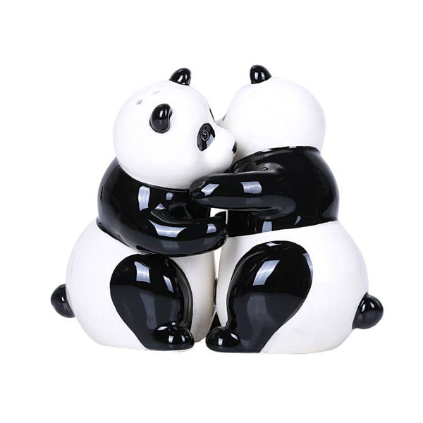 Zout en peper knuffelpanda's