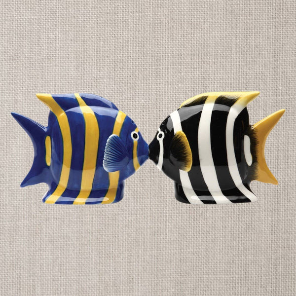 Salière et poivrière Poissons Ange – vue 2