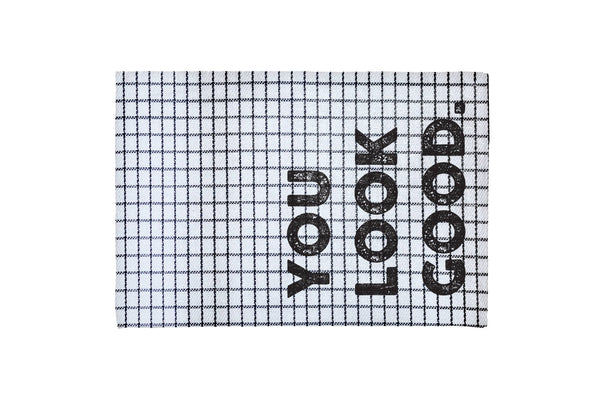 Tapis de bain antidérapant « You look good. »