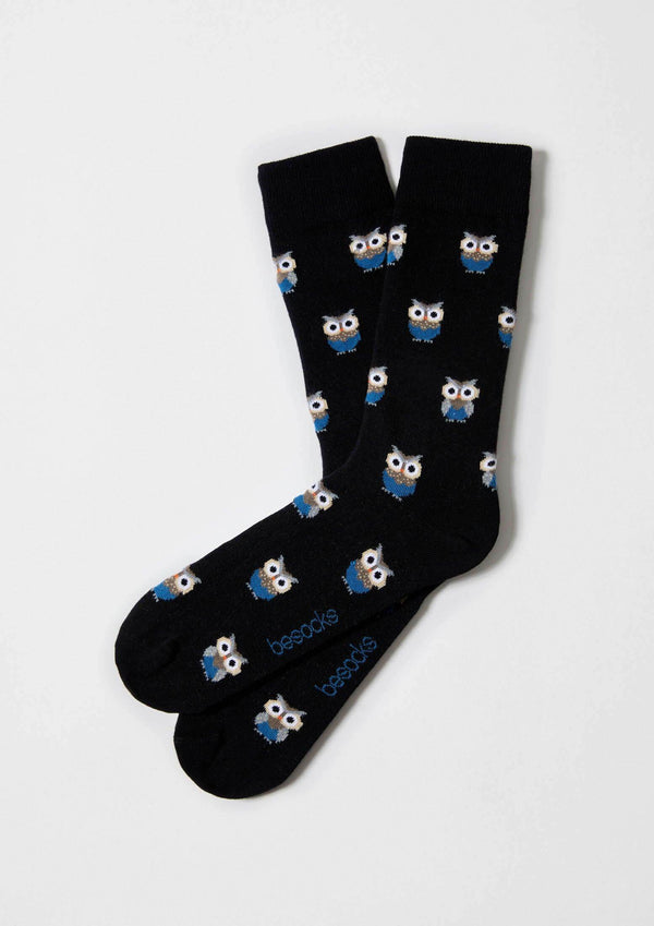 Chaussettes BeOwl Noir