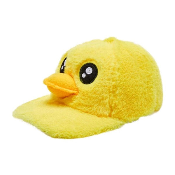 Pluche eendenmuts