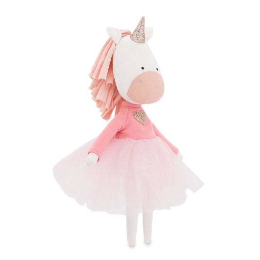 Cotti Motti cotton soft toy, Daphne the unicorn - 29 cm - from 0 months